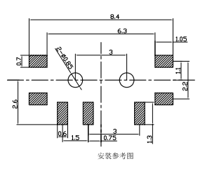 七腳撥動開關針腳安裝圖