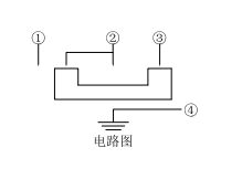 七腳撥動開關電路圖